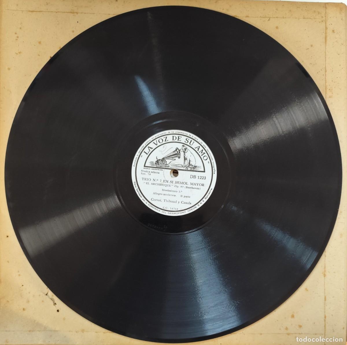 Discos de pizarra: Disco de pizarra Trio n&ordm; 7 en Si bemol mayor 1-2 - Foto 3