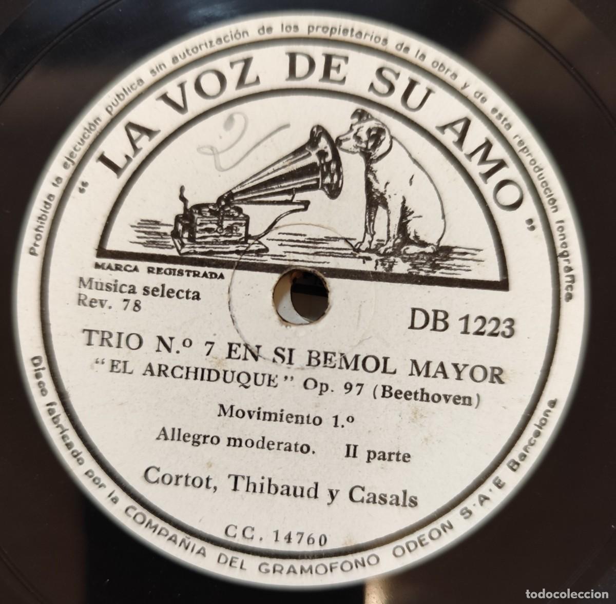 Discos de pizarra: Disco de pizarra Trio n&ordm; 7 en Si bemol mayor 1-2 - Foto 4
