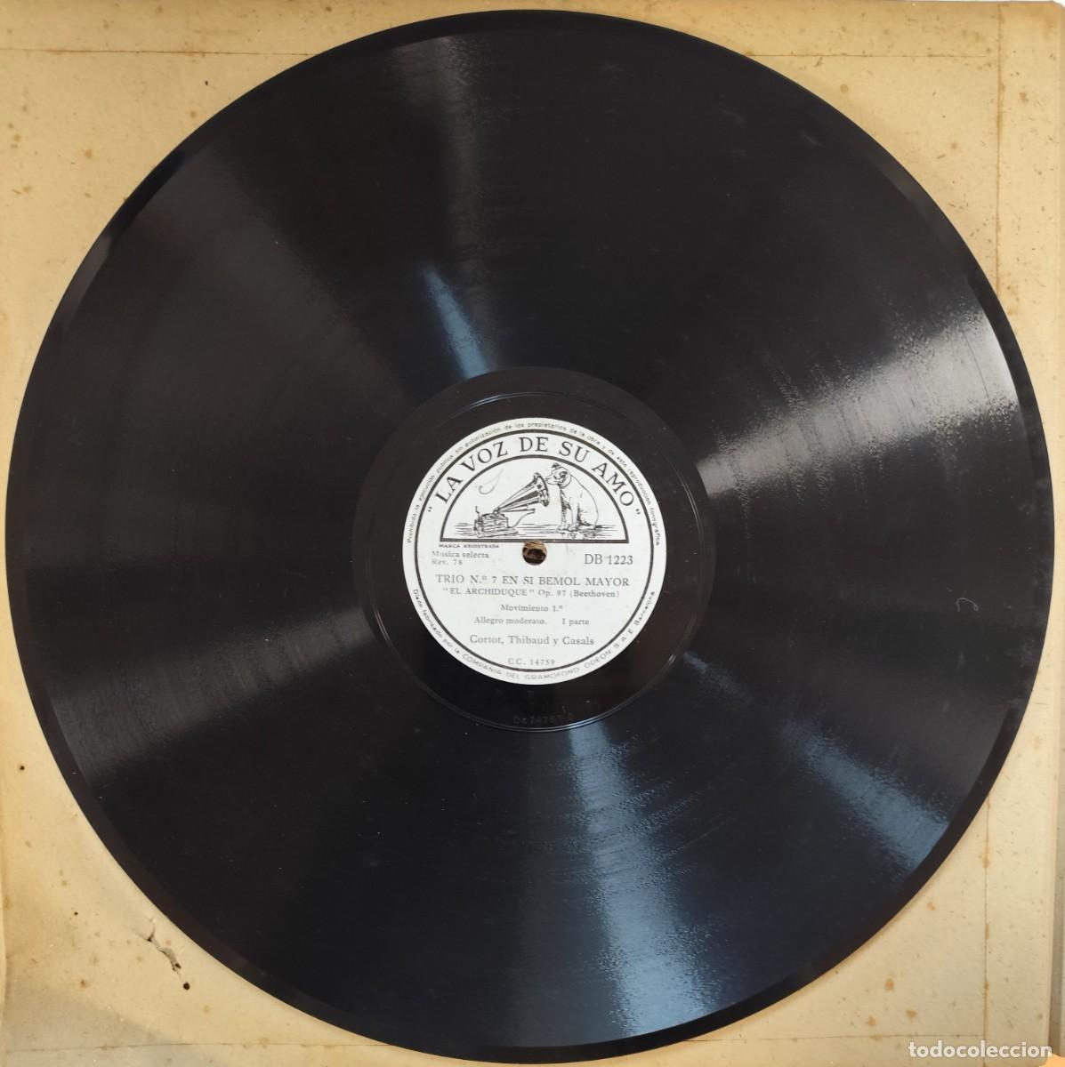 Discos de pizarra: Disco de pizarra Trio n&ordm; 7 en Si bemol mayor 1-2 - Foto 1