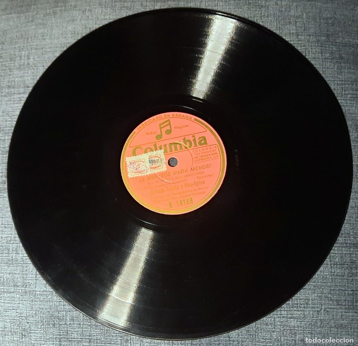 Discos de pizarra: Discos de pizarra para gram&oacute;fonos (14 discos) - Foto 7