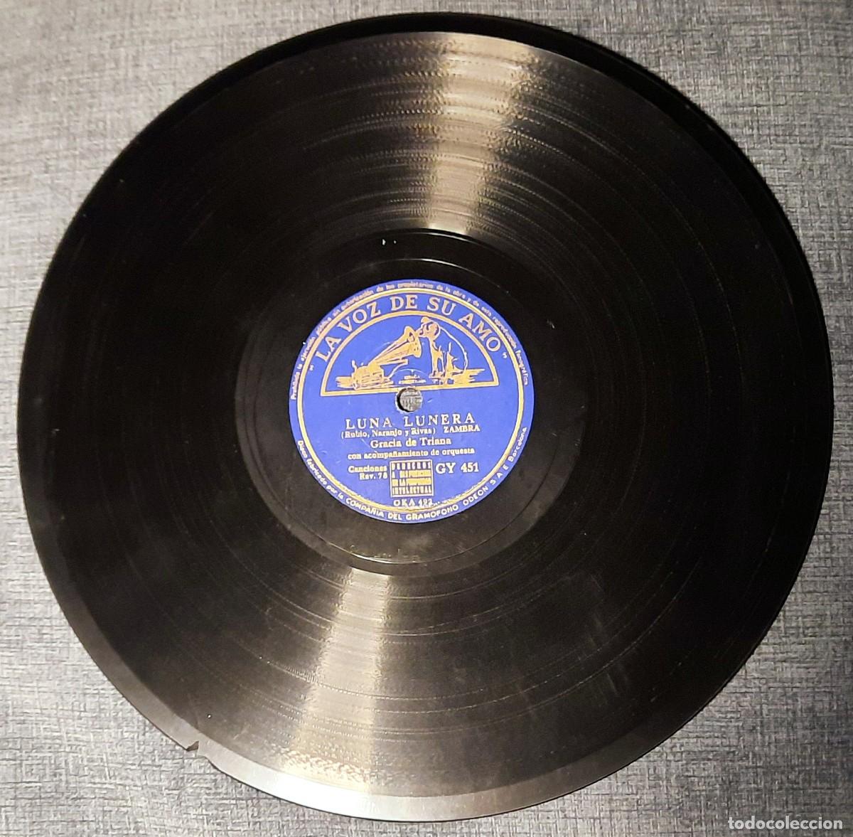 Discos de pizarra: Discos de pizarra para gram&oacute;fonos (14 discos) - Foto 22