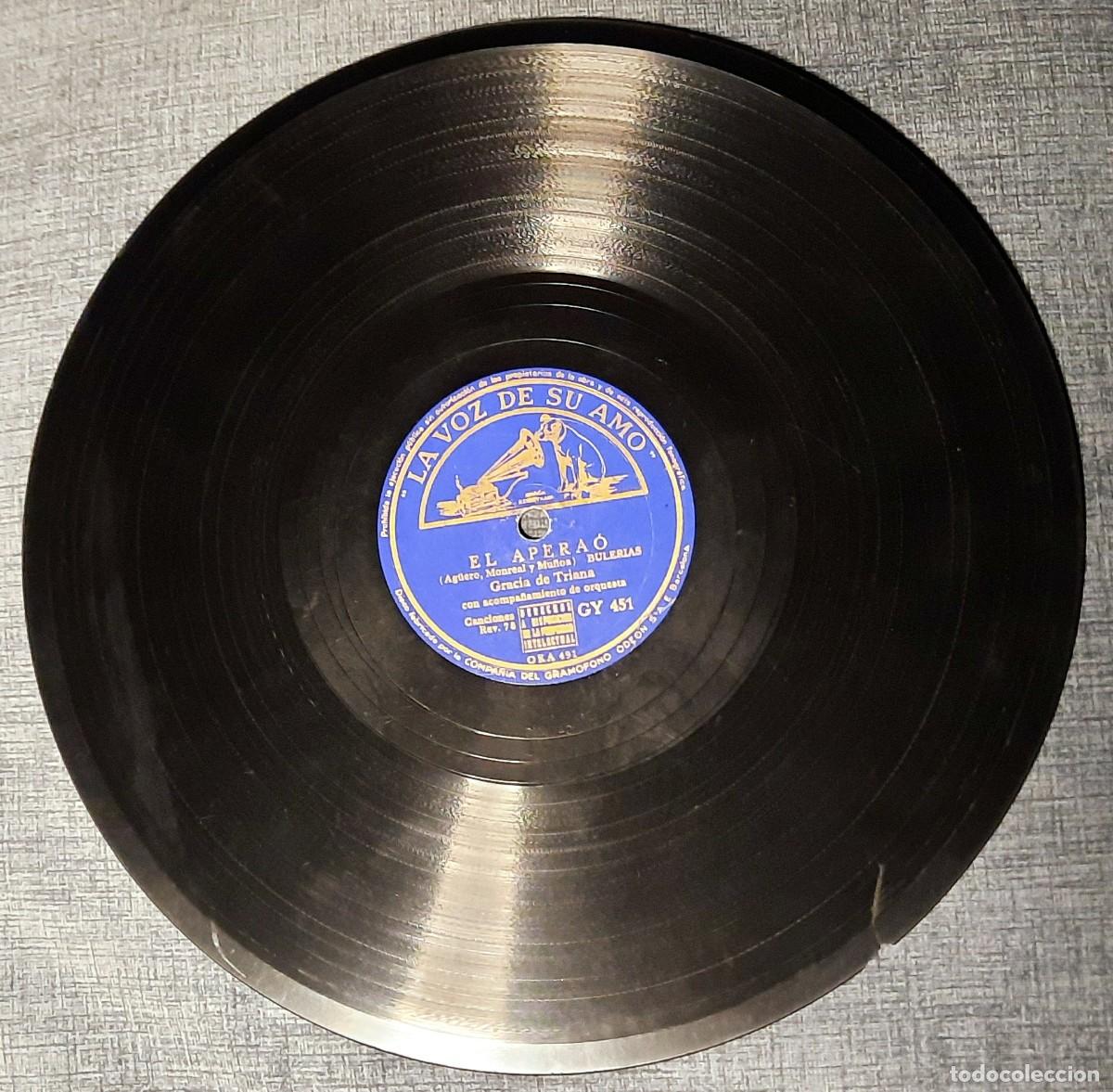 Discos de pizarra: Discos de pizarra para gram&oacute;fonos (14 discos) - Foto 23