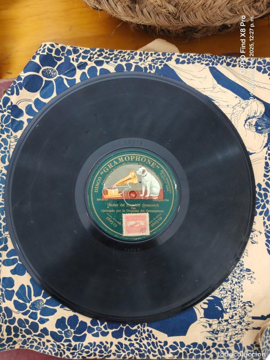 Discos de pizarra: DISCO DE PIZARRA ONDAS DEL DANUBIO DE IVANOVICI - Foto 1