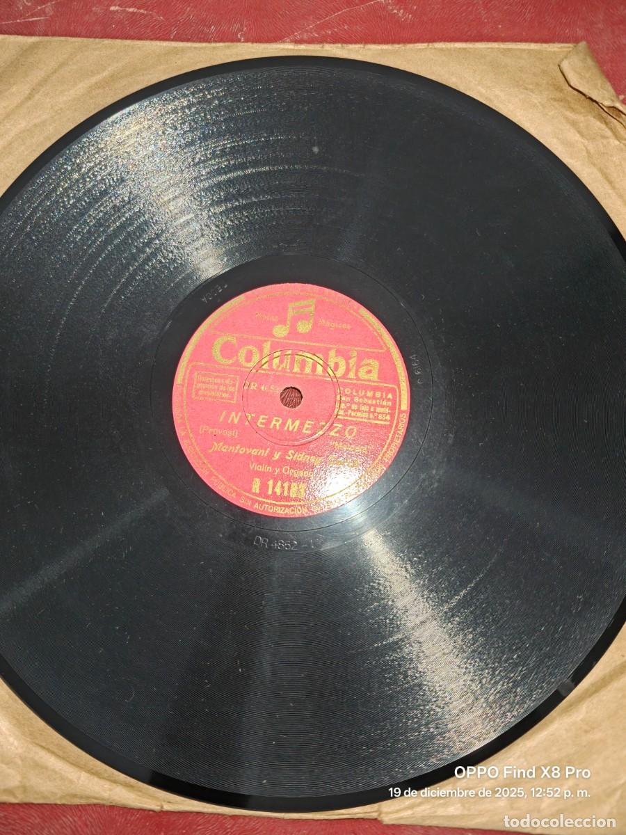 Discos de pizarra: DISCO DE PIZARRA CERCA DEL TRANQUILO LAGO DE ERIC COATES Y INTERMEZZO DE PROVOST - Foto 1
