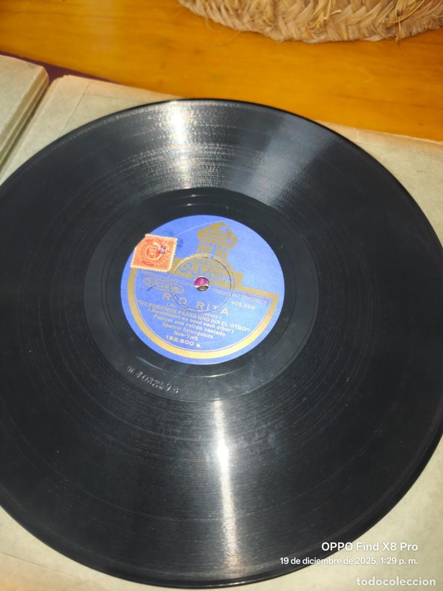 Discos de pizarra: DISCO DE PIZARRA RIO RITA DE M.C. CARTHY THERNEY - Foto 1