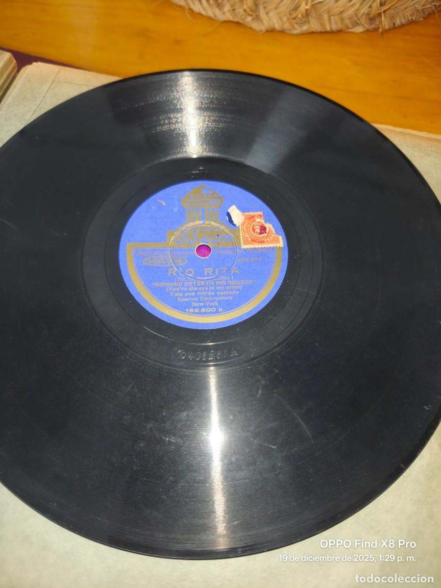 Discos de pizarra: DISCO DE PIZARRA RIO RITA DE M.C. CARTHY THERNEY - Foto 2