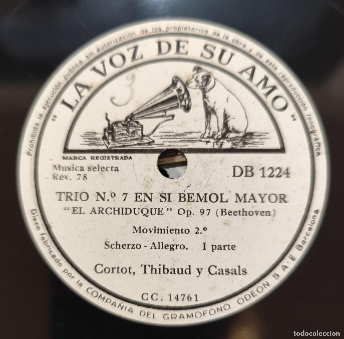 Discos de pizarra: Disco pizarra Trio n&ordm; 7 en Si bemol mayor 3-4 - Foto 2