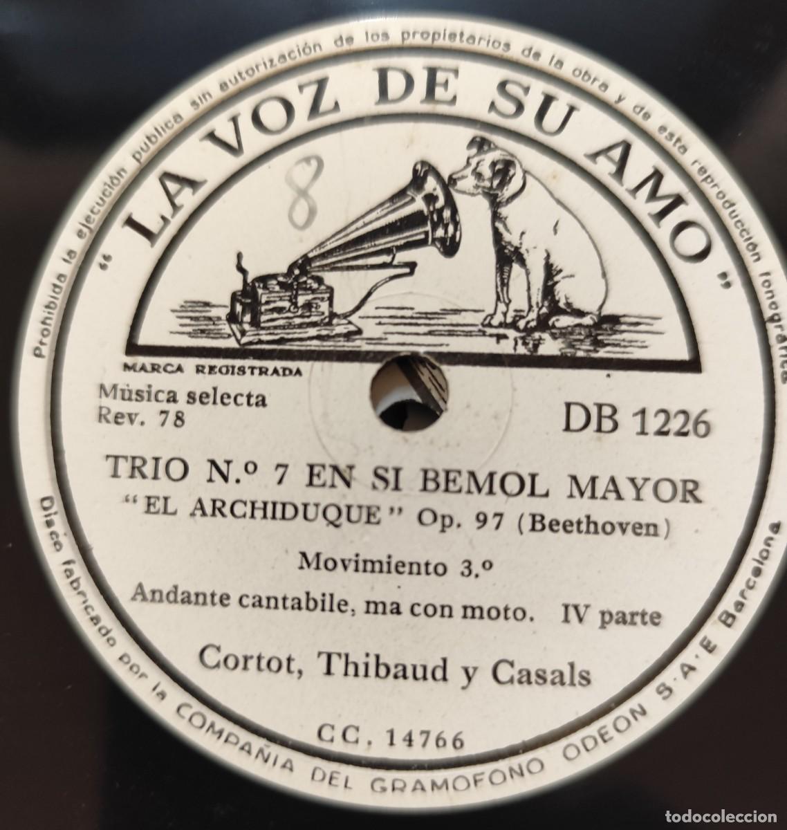 Discos de pizarra: Disco pizarra Trio n&ordm; 7 en Si bemol mayor 7-8 - Foto 4