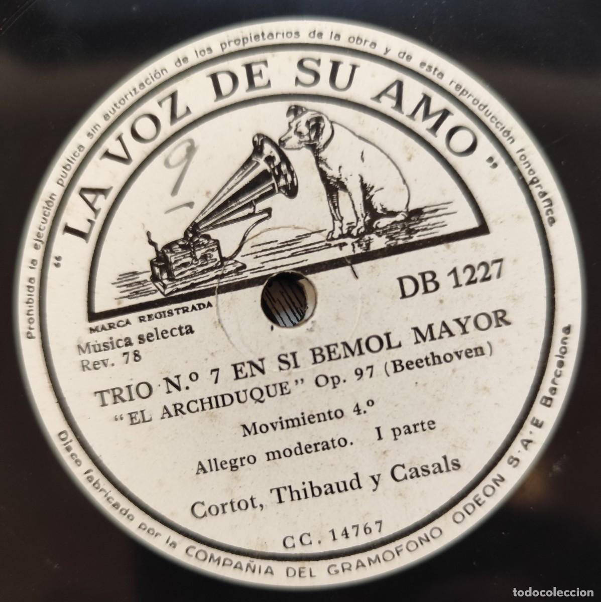 Discos de pizarra: Disco pizarra Trio n&ordm; 7 en Si bemol mayor 9-10 - Foto 2