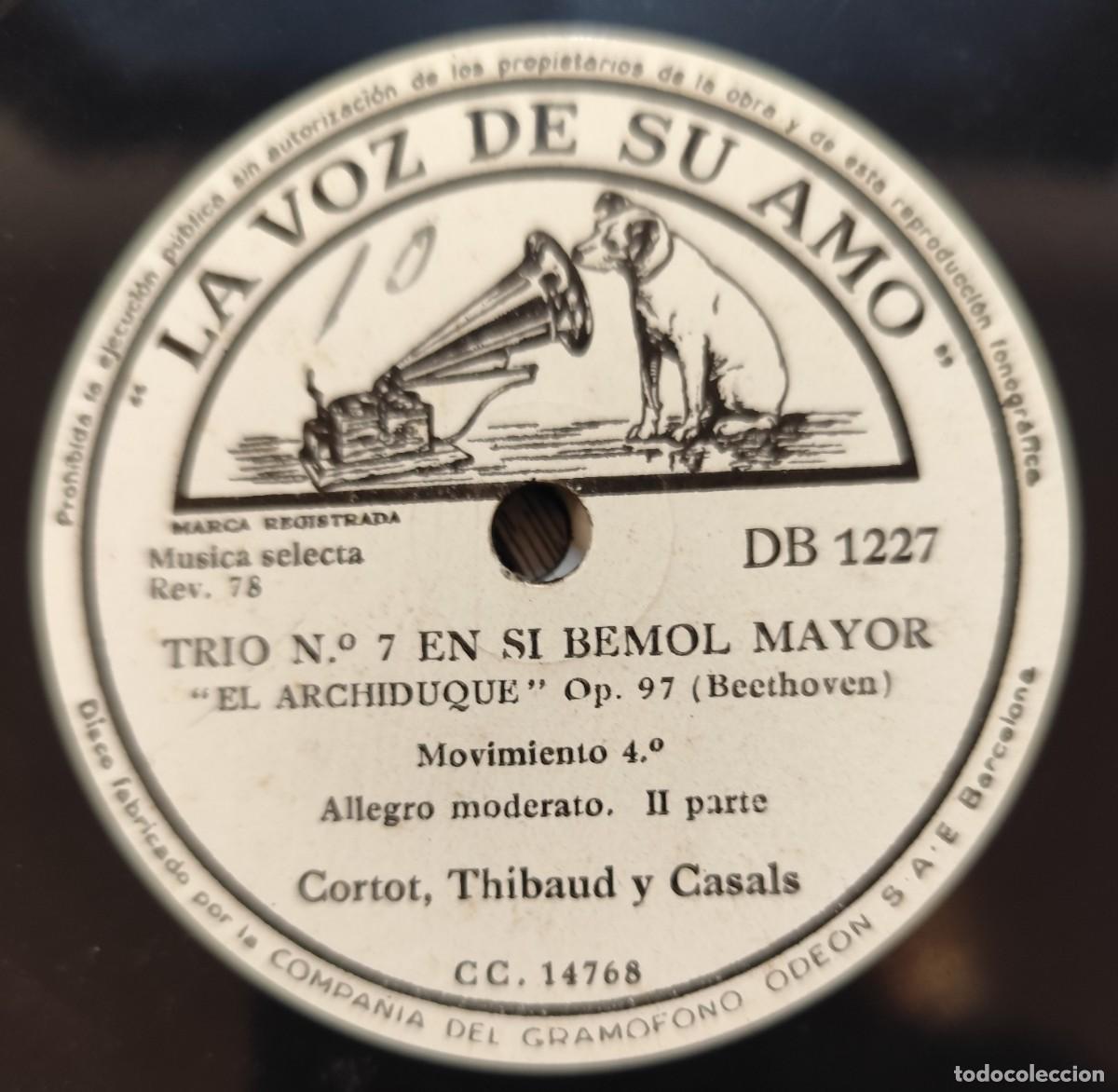 Discos de pizarra: Disco pizarra Trio n&ordm; 7 en Si bemol mayor 9-10 - Foto 4