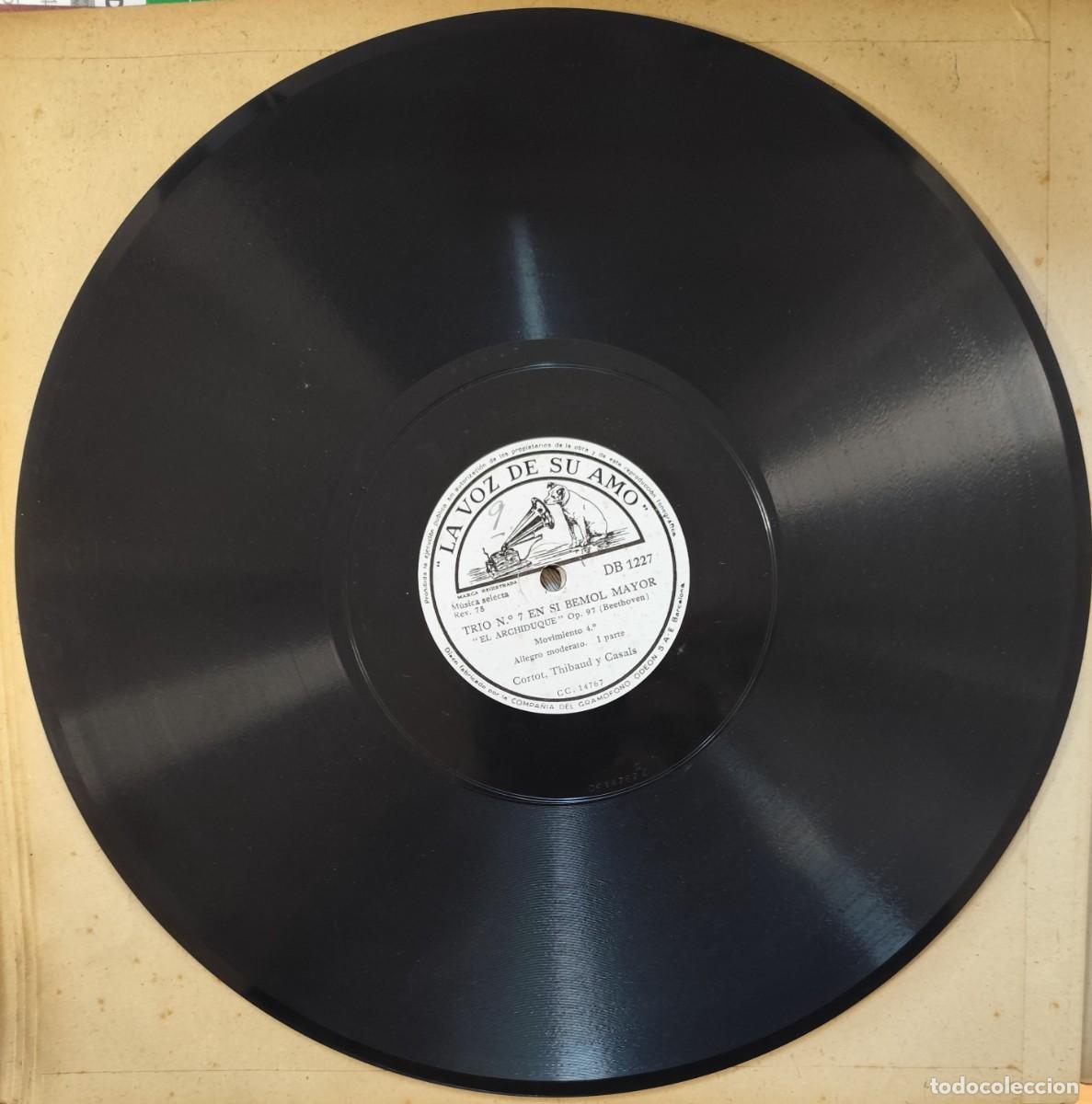 Discos de pizarra: Disco pizarra Trio n&ordm; 7 en Si bemol mayor 9-10 - Foto 1
