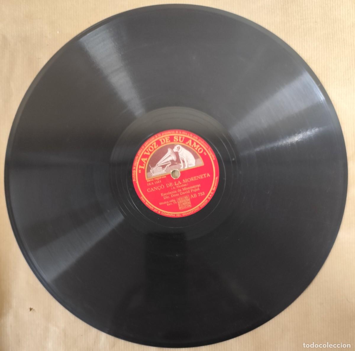 Discos de pizarra: Disco pizarra Can&ccedil;&oacute; de la Moreneta, Puig Floriu - Foto 3