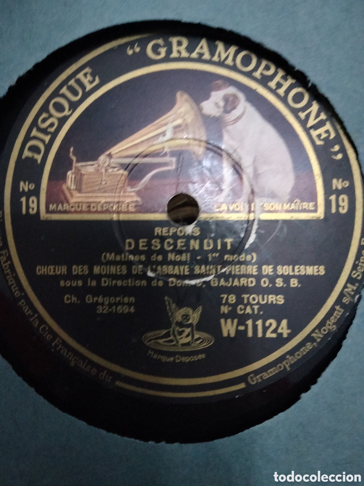 Discos de pizarra: Albunes 12 Discos de Pizarra Canto Gregoriano - Foto 6