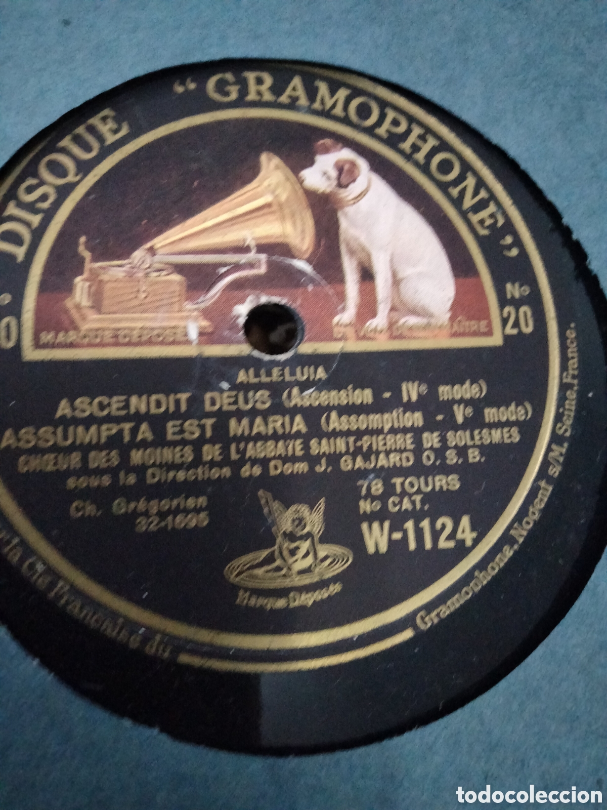 Discos de pizarra: Albunes 12 Discos de Pizarra Canto Gregoriano - Foto 7