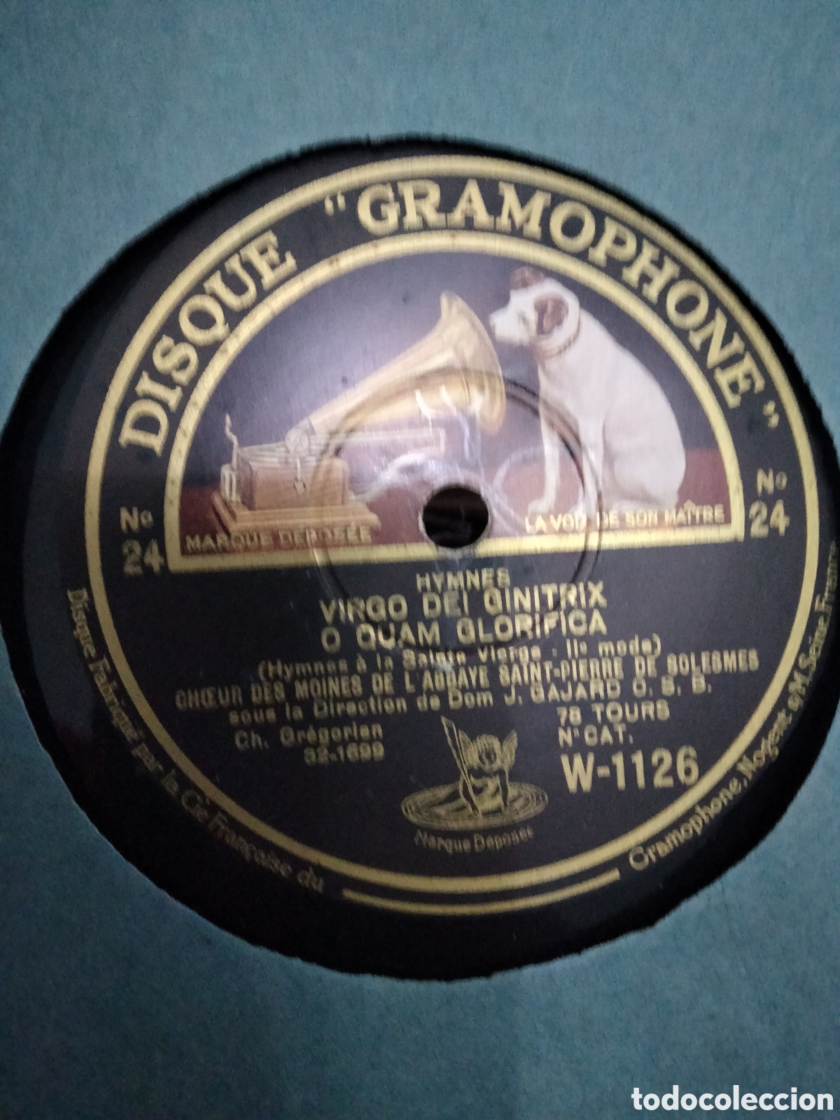 Discos de pizarra: Albunes 12 Discos de Pizarra Canto Gregoriano - Foto 8