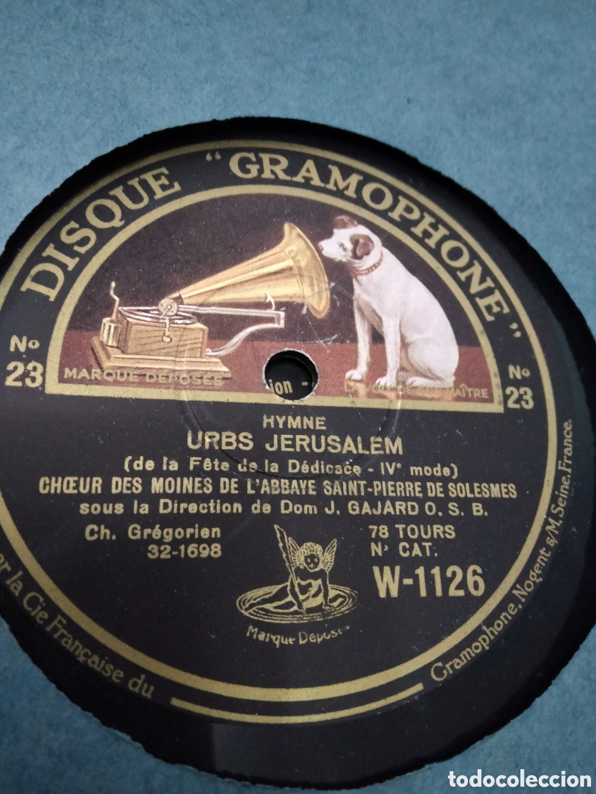 Discos de pizarra: Albunes 12 Discos de Pizarra Canto Gregoriano - Foto 9