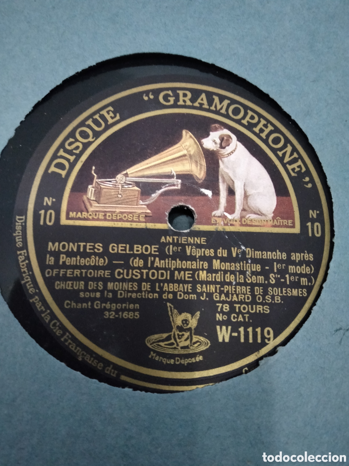 Discos de pizarra: Albunes 12 Discos de Pizarra Canto Gregoriano - Foto 12