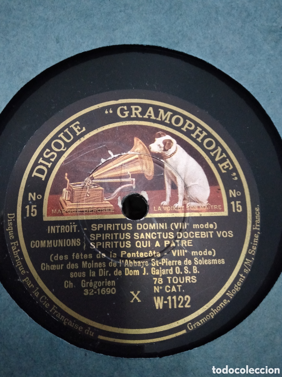 Discos de pizarra: Albunes 12 Discos de Pizarra Canto Gregoriano - Foto 21