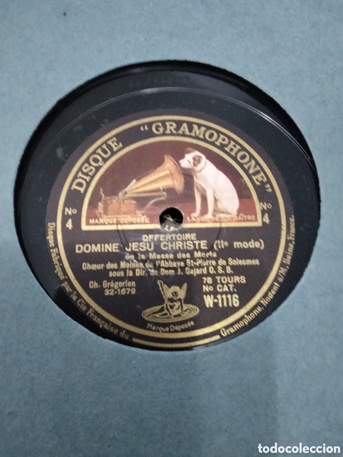 Discos de pizarra: Albunes 12 Discos de Pizarra Canto Gregoriano - Foto 22