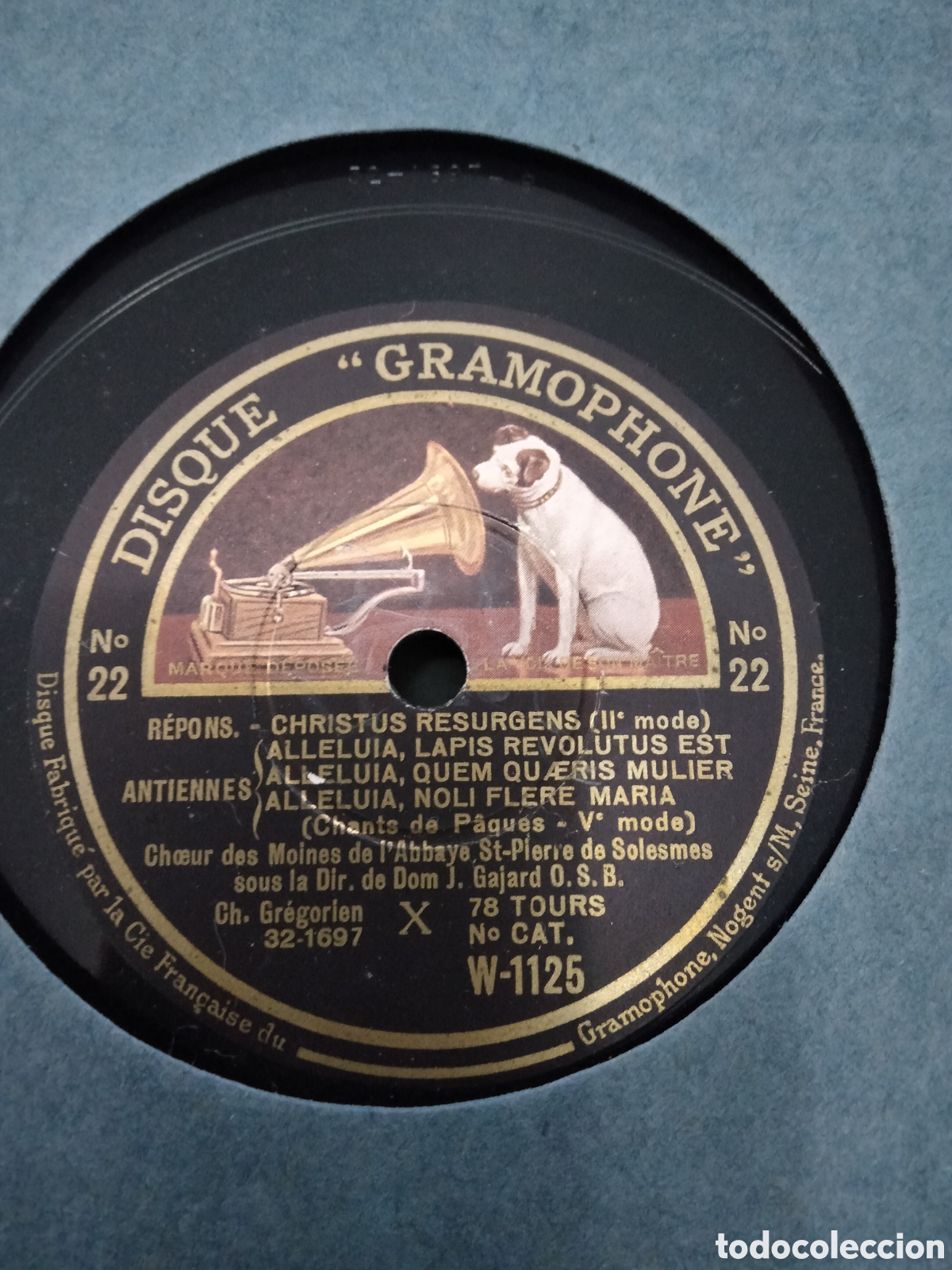 Discos de pizarra: Albunes 12 Discos de Pizarra Canto Gregoriano - Foto 26