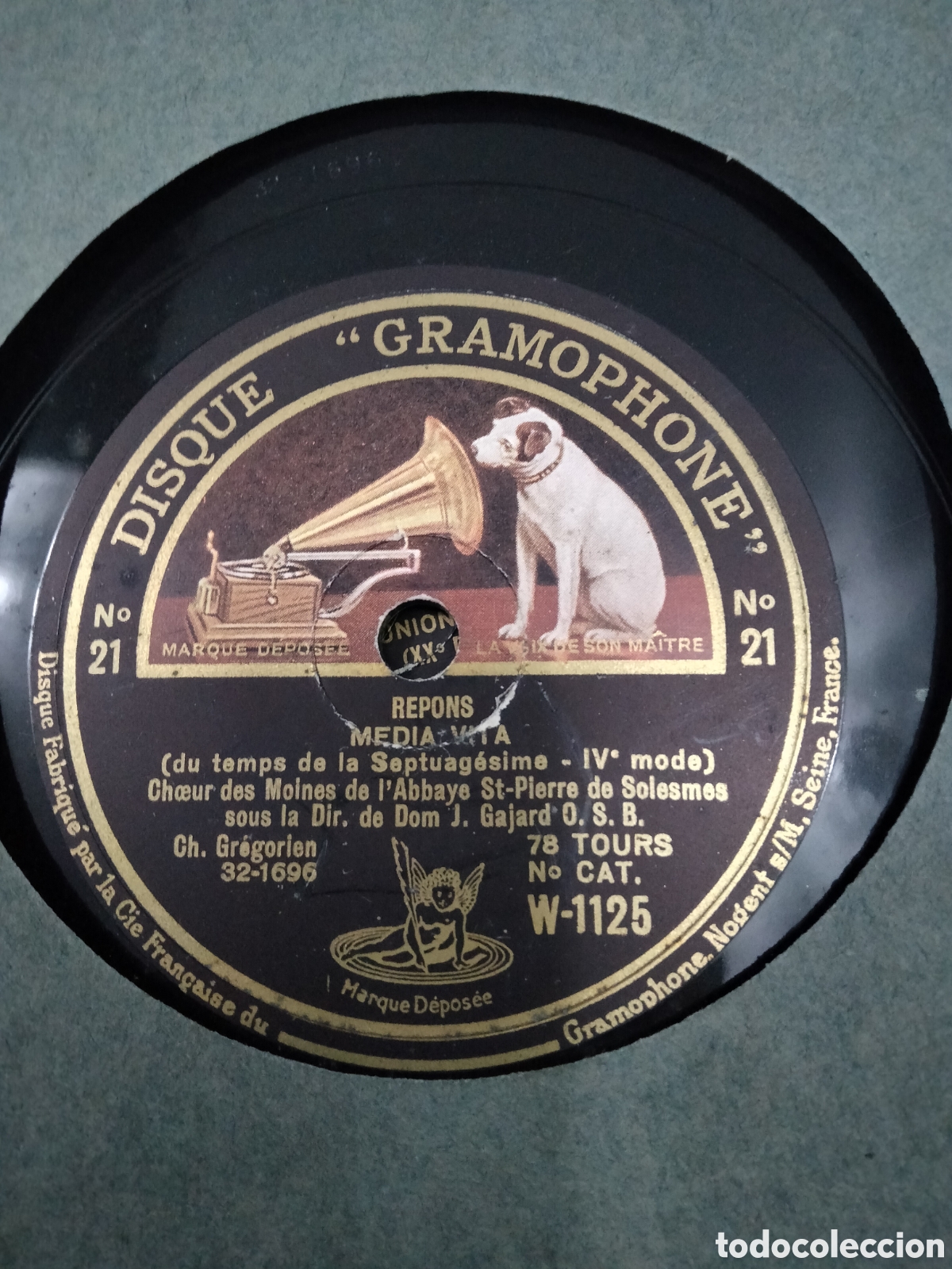 Discos de pizarra: Albunes 12 Discos de Pizarra Canto Gregoriano - Foto 27