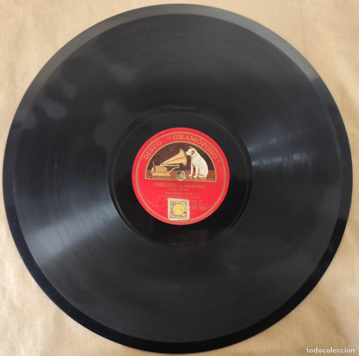 Discos de pizarra: Disco de pizarra La Boheme (Puccini), I Pagliacci (Leoncavallo) - Foto 3