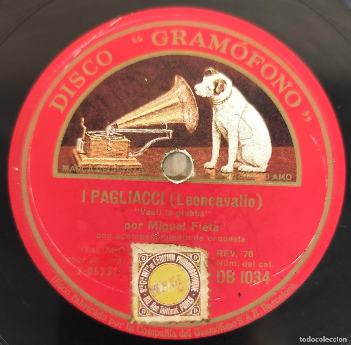 Discos de pizarra: Disco de pizarra La Boheme (Puccini), I Pagliacci (Leoncavallo) - Foto 4