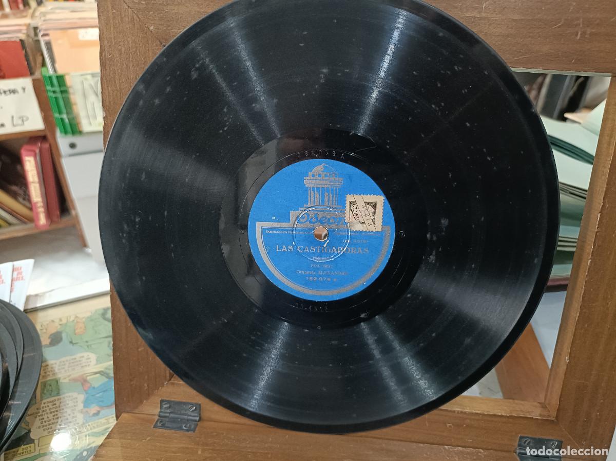 Discos de pizarra: Orquesta Alexandre - Las Castigadoras - Disco Pizarra, sello Odeon - Foto 1