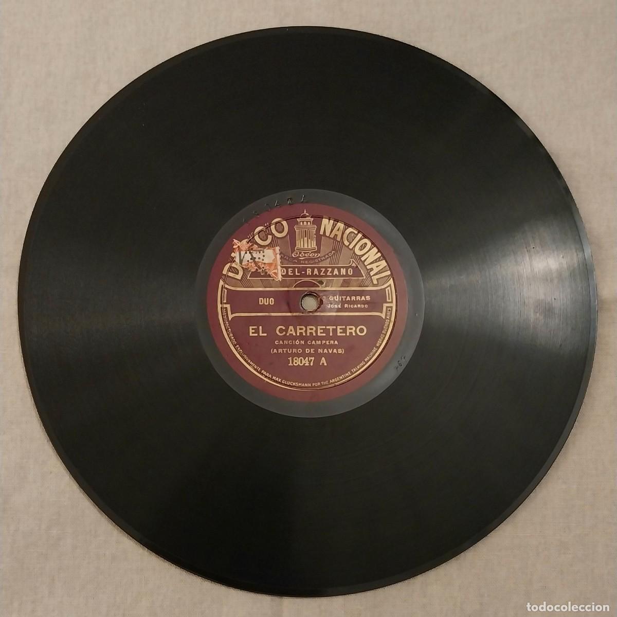 Discos de pizarra: GARDEL RAZZANO &rdquo;EL CARRETERO / LOS INDIOS&rdquo; - Foto 2