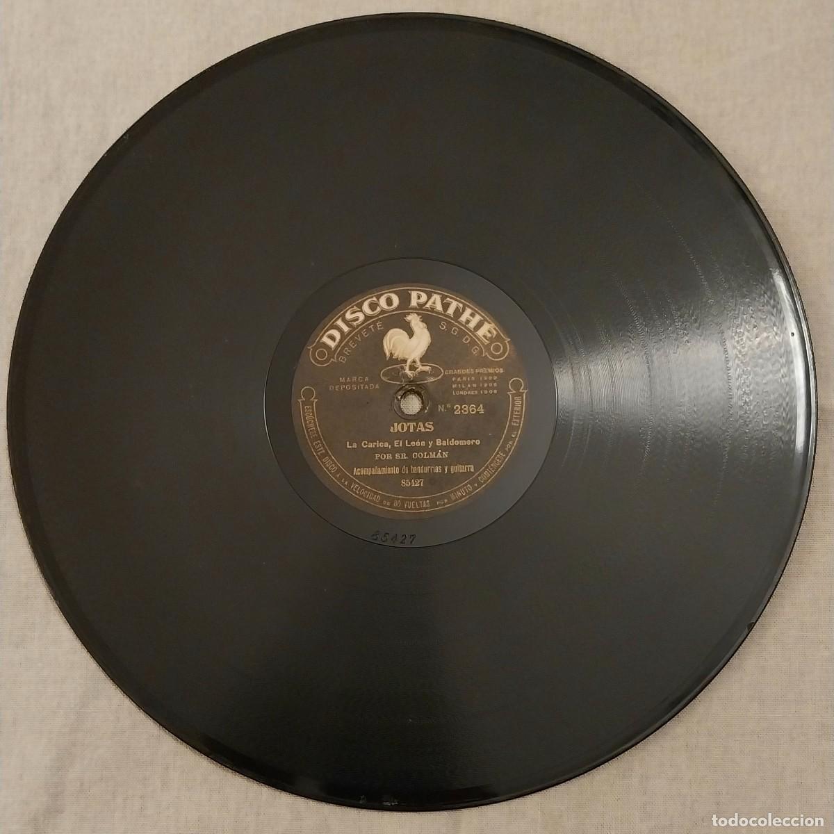 Discos de pizarra: SR. COLMAN &rdquo;JOTAS&rdquo; PATH&Egrave; - Foto 2