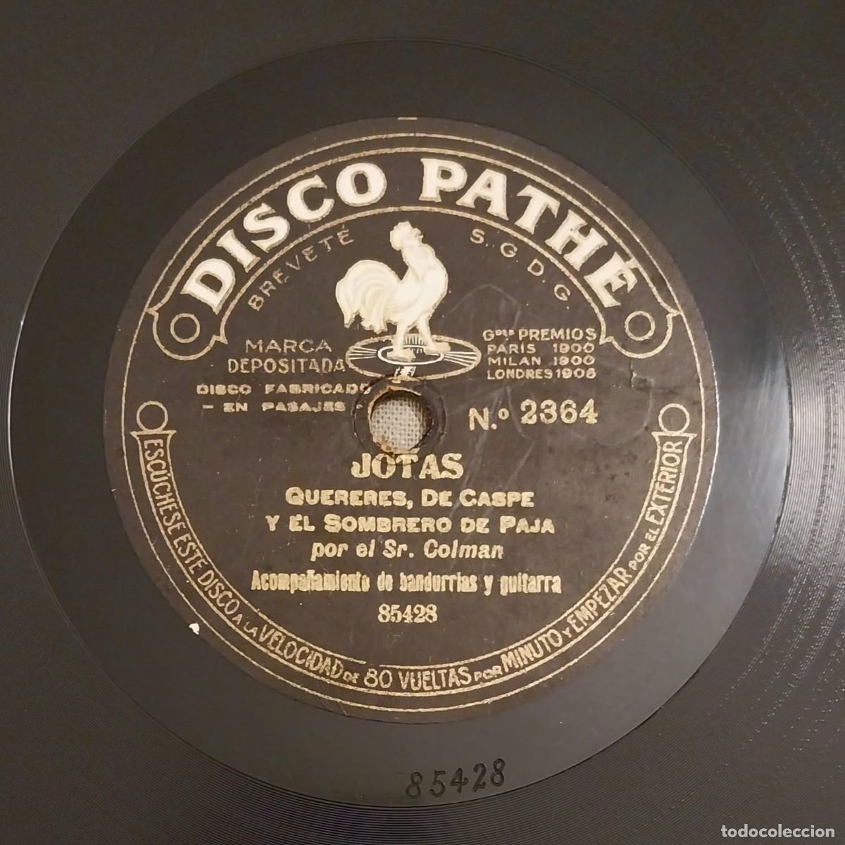 Discos de pizarra: SR. COLMAN &rdquo;JOTAS&rdquo; PATH&Egrave; - Foto 3