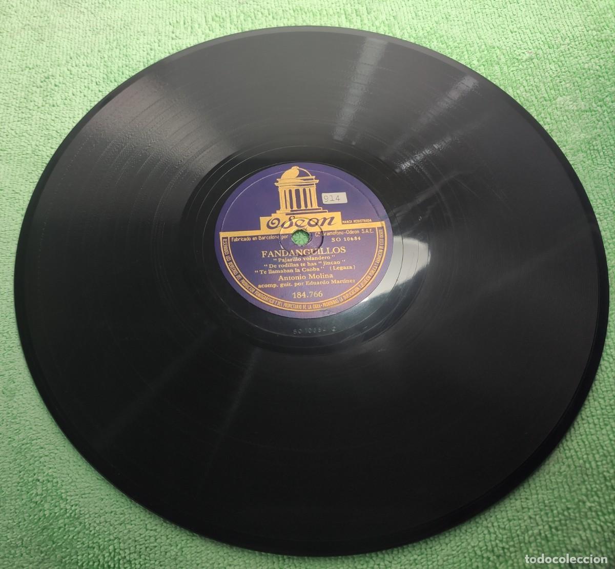 Discos de pizarra: Disco Pizarra Antonio Molina - Foto 3