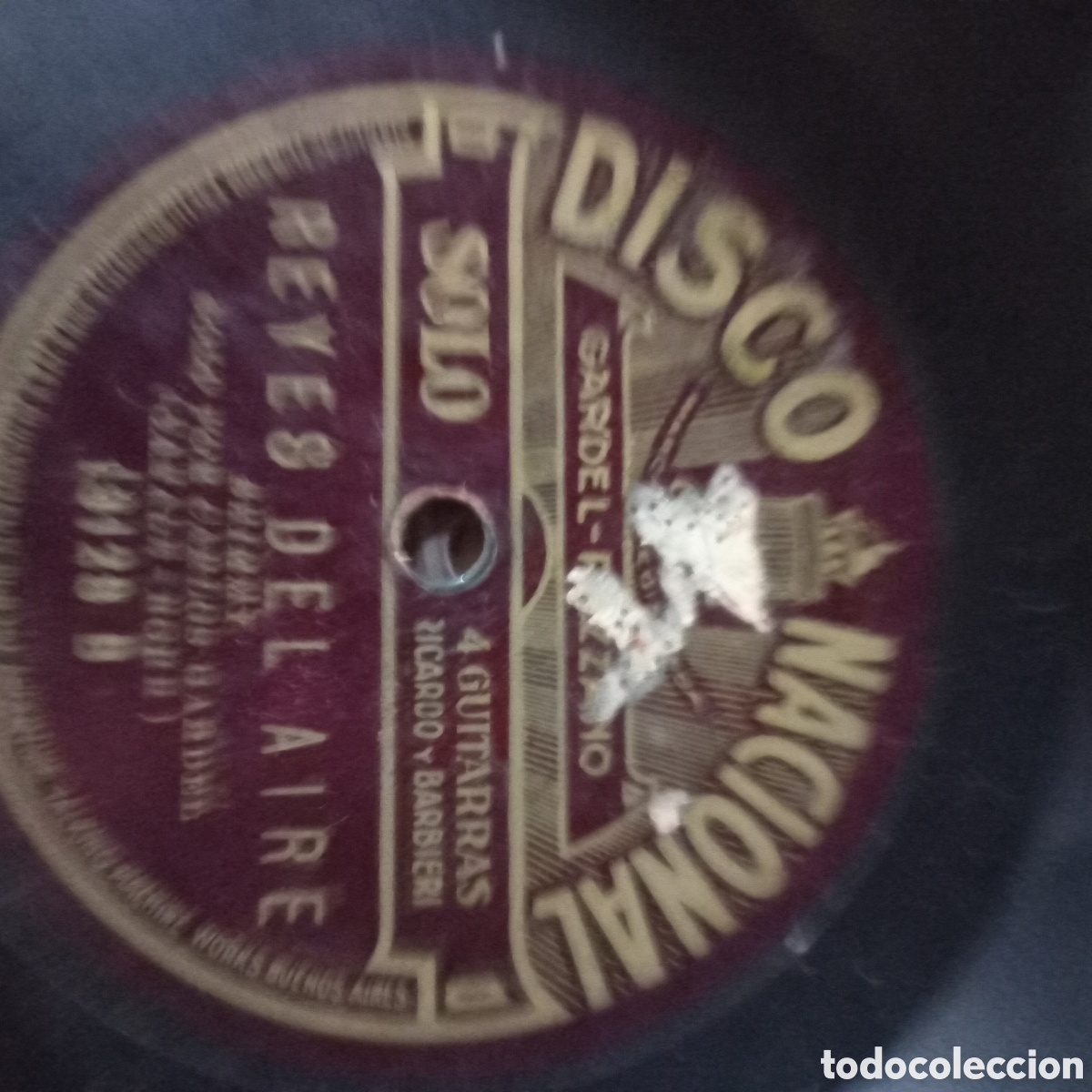 Discos de pizarra: REYES DE LA TARDEY ORGANITO DE LA TARDE C. GARDEL - Foto 2