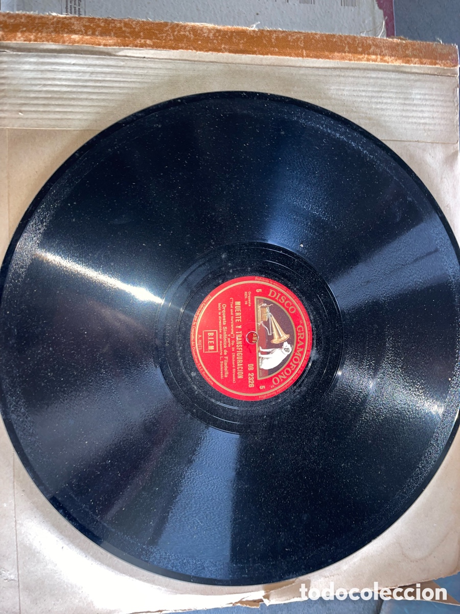 Discos de pizarra: Lote de discos de pizarra 12 discos - Foto 1