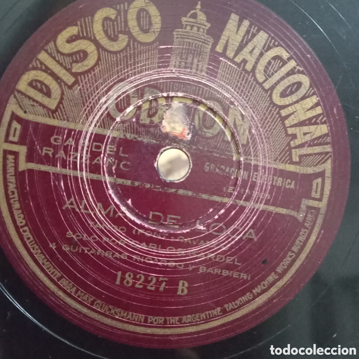 Discos de pizarra: SONIA BALADA,RUSA CANTA CARLOS GARDEL - Foto 2