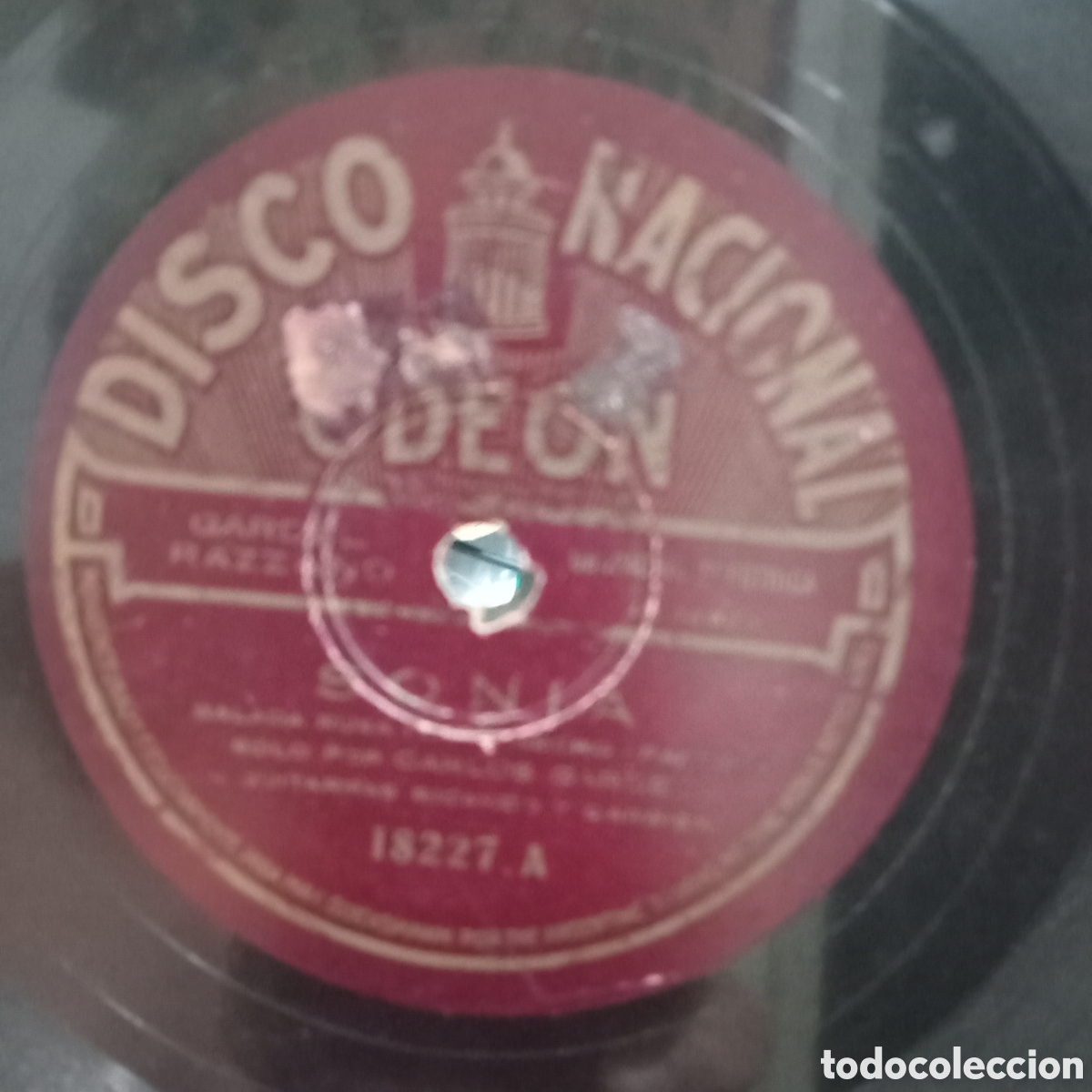 Discos de pizarra: SONIA BALADA,RUSA CANTA CARLOS GARDEL - Foto 1