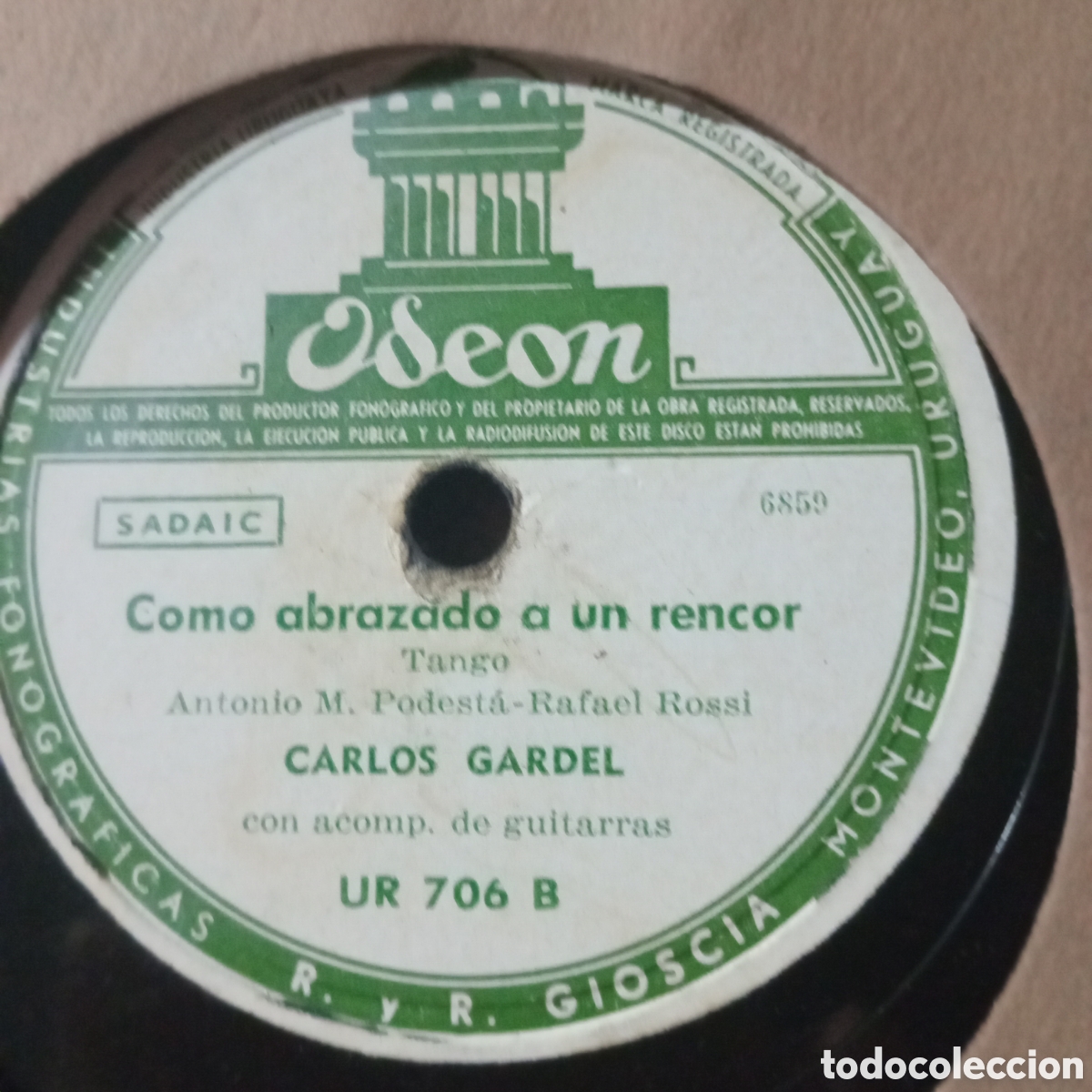 Discos de pizarra: CARLOS GARDEL Y SUS GUITARRISTAS - Foto 2