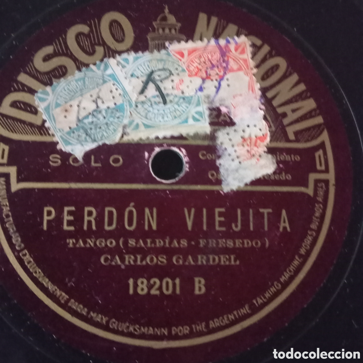 Discos de pizarra: PERDON VIEJITA- FEA C - Foto 1