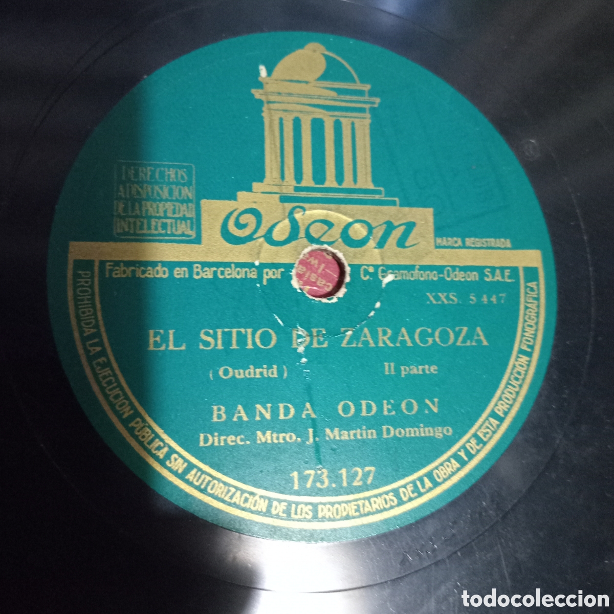 Discos de pizarra: EL SITIO DE ZARAGOZA- - Foto 2
