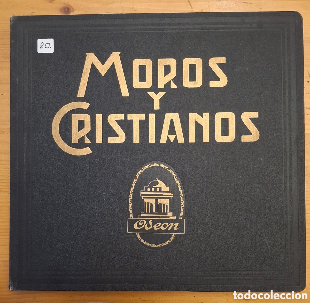 Discos de pizarra: Albun Zarzuela MOROS Y CRISTIANOS - Foto 1