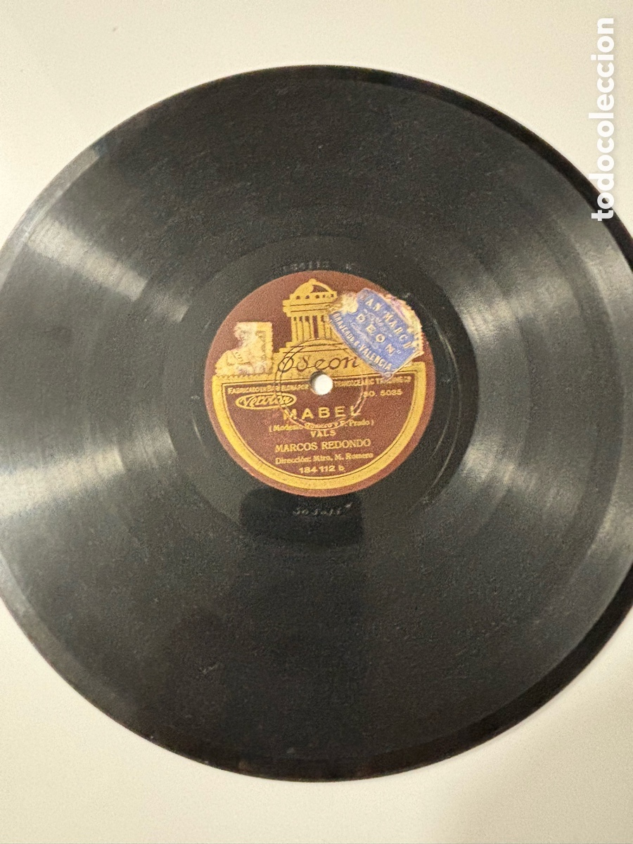 Discos de pizarra: Disco pizarra Marcos redondo Ramona Mabel - Foto 3