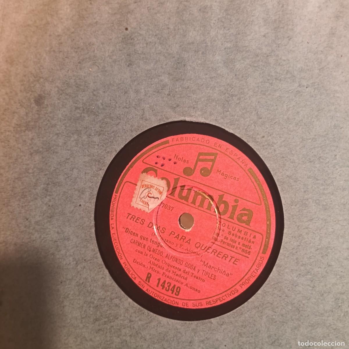 Discos de pizarra: Selecci&oacute;n Original de la Revista &rdquo;Tres d&iacute;as para quererte&rdquo; - Foto 4