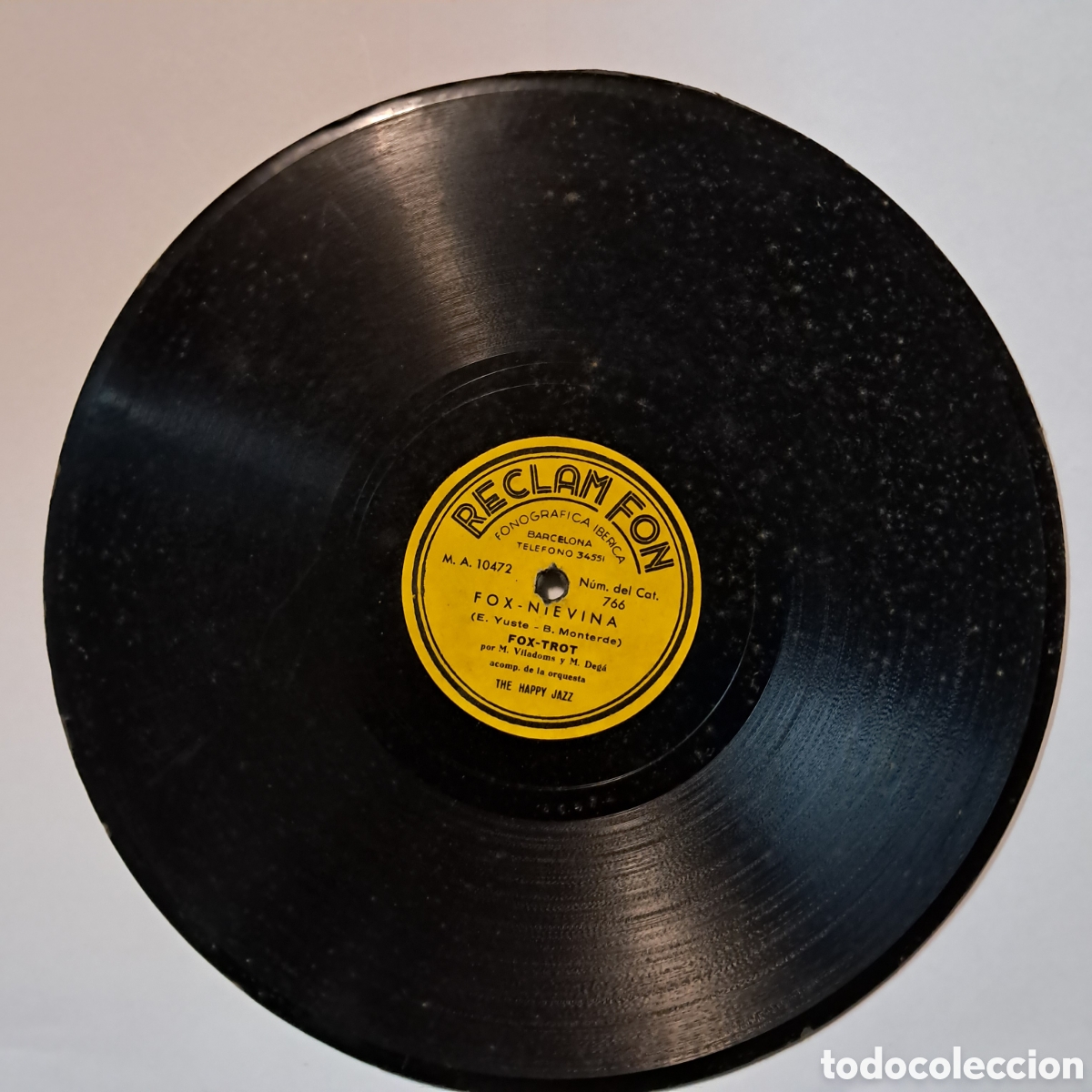 Discos de pizarra: Disco Pizarra, Fox Nievina Fox Trot - Foto 1