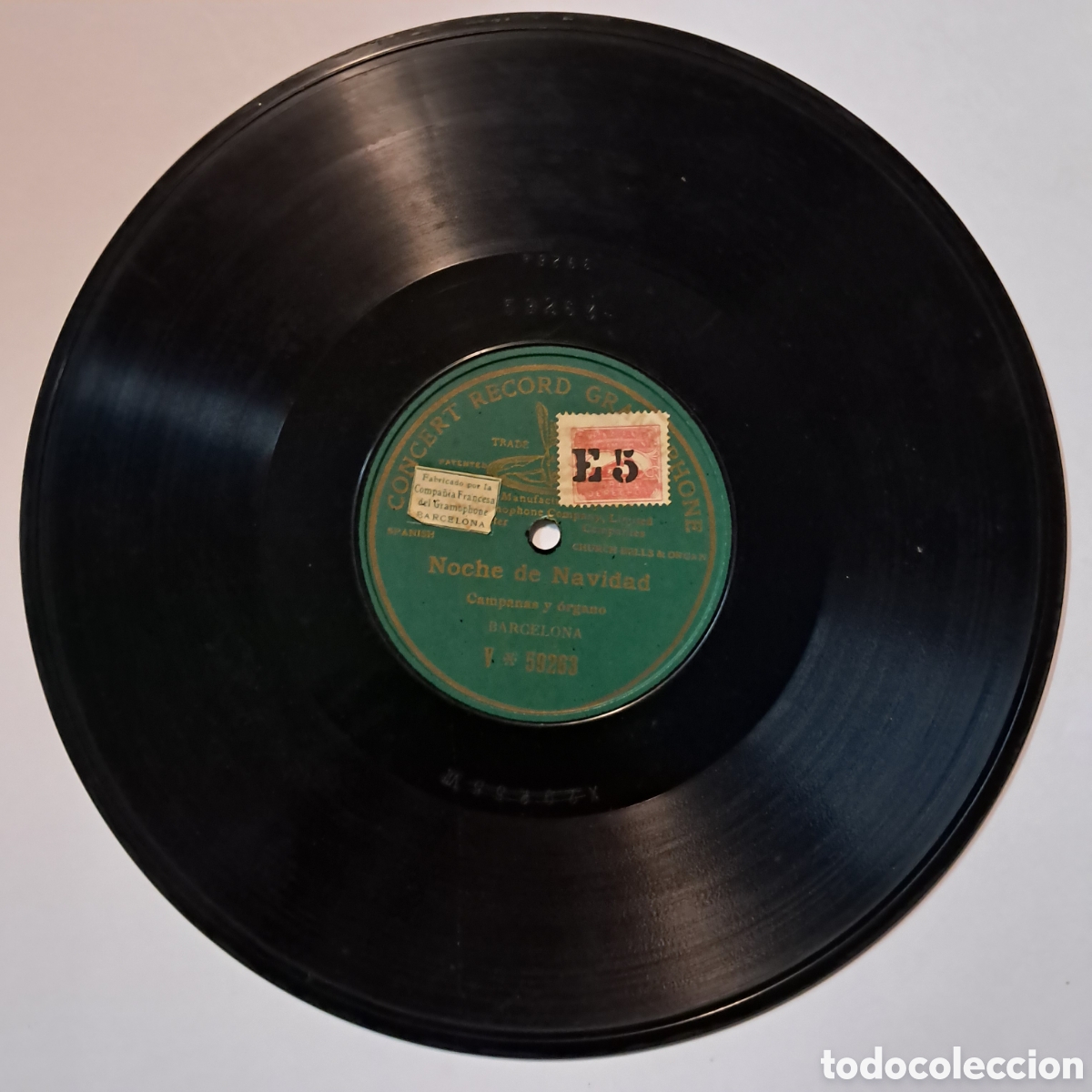 Discos de pizarra: Disco Pizarra Noche de navidad - Foto 1