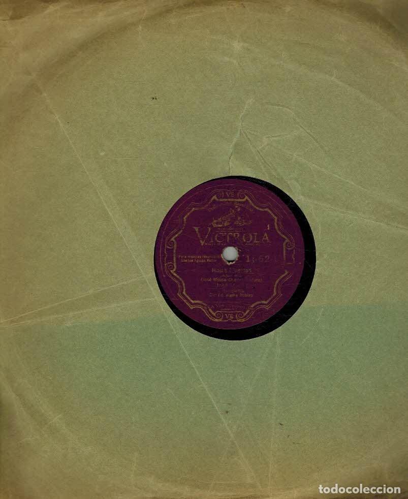 Discos de pizarra: Victrola. Hojas muertas - Foto 1