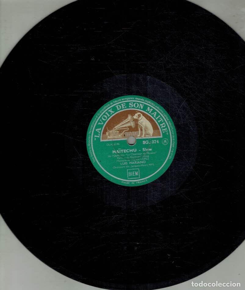 Discos de pizarra: La voix de son maitre. Acapulco. Maitechu - Foto 1