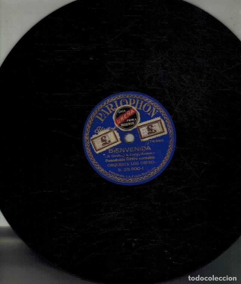 Discos de pizarra: Parlophon. Capote Torero. Bienvenida - Foto 1