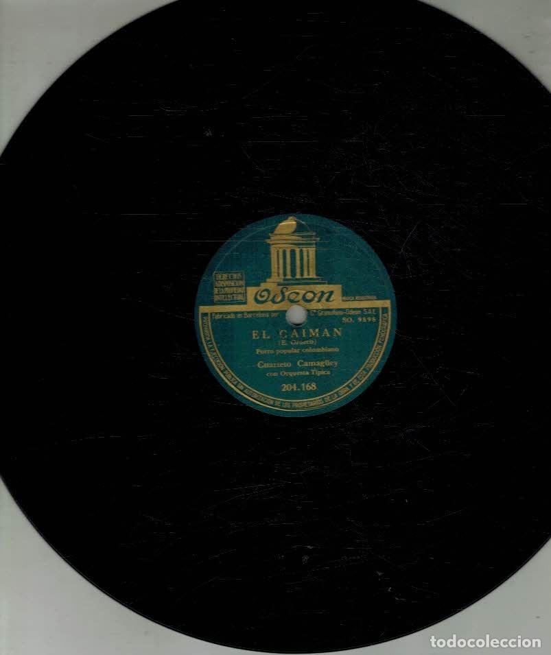 Discos de pizarra: Odeon. Pepa, la gitanilla. El caiman - Foto 1