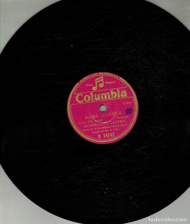 Discos de pizarra: Columbia. Maria Manuela. Embrujo gitano - Foto 1