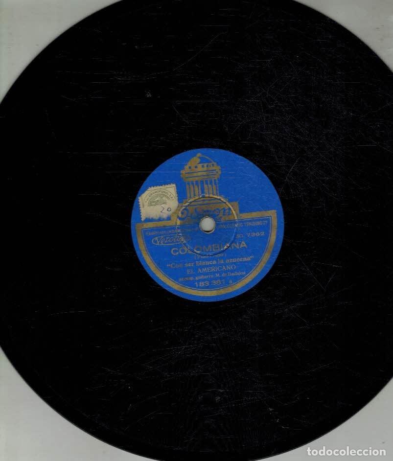 Discos de pizarra: Odeon. Colombiana. Fandango - Foto 1